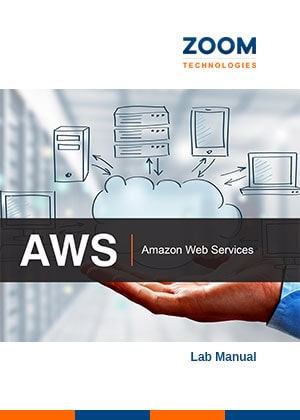 AWS Lab Manual eBook front cover.