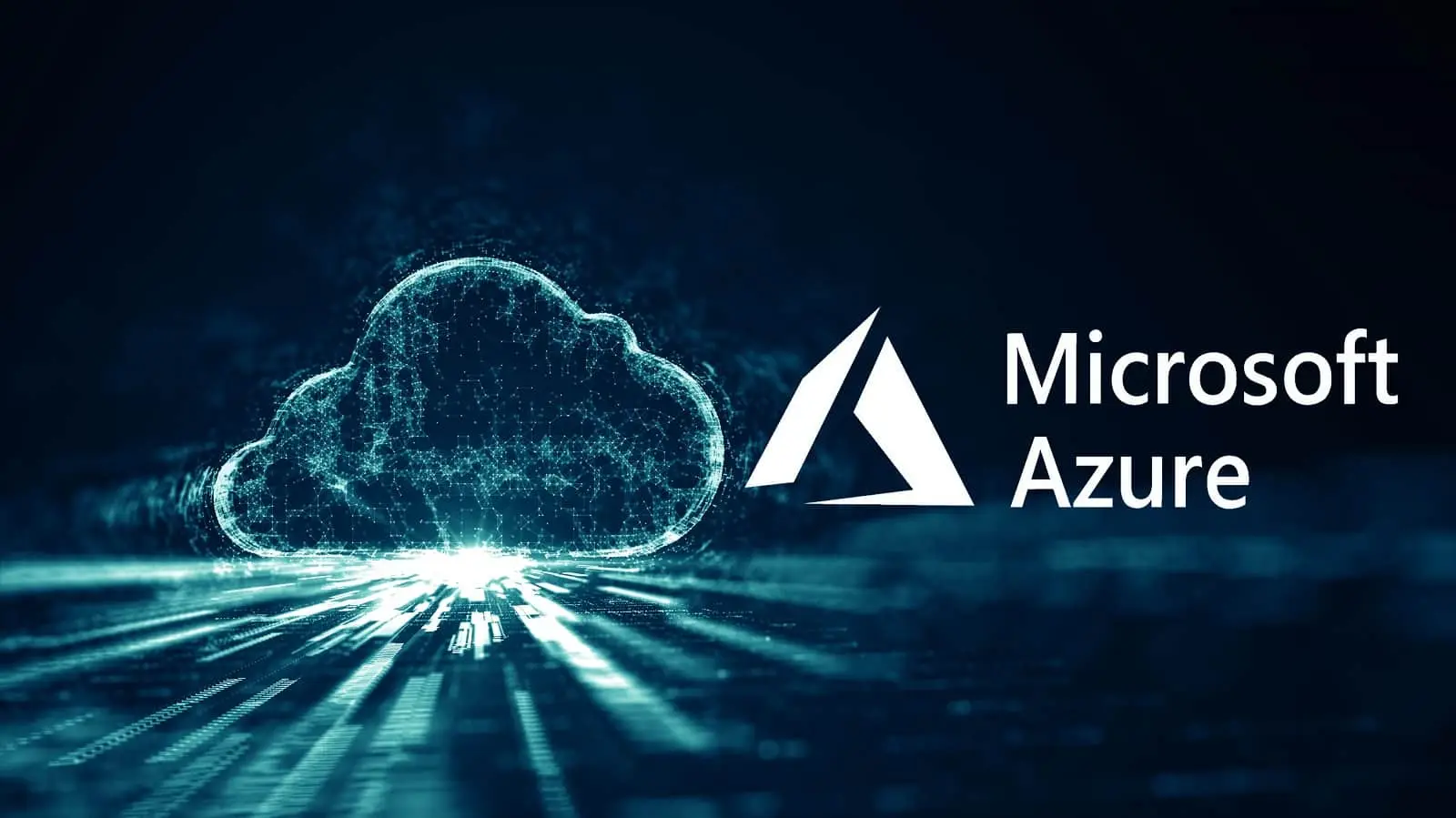 Microsoft Azure Course slider image with text.