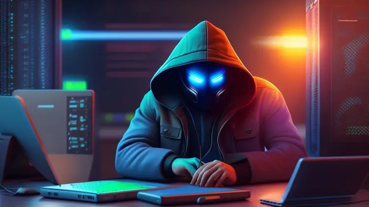 Cybersecurity course promotional image emphasizing ethical hacking skills