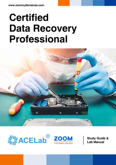 Data Recovery Professional eBook cover for lab manual.